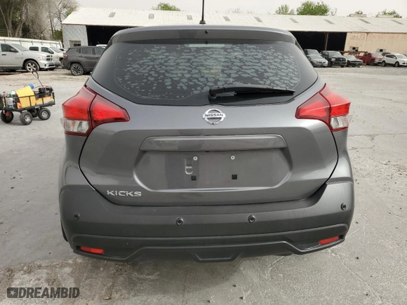 2020 Nissan Kicks S with VIN 3N1CP5BV5LL505363, listed as a Copart auction lot 49549155 with 0 mi miles and Salvage Title. Bid and sale history available at carsss.com. Image 6.