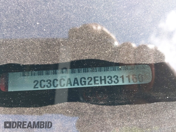 2014 Chrysler 300 with VIN 2C3CCAAG2EH331160, listed as a IAAI auction lot 41786101 with 133,063 mi miles. Bid and sale history available at carsss.com. Image 9.