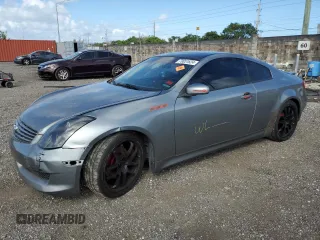 2006 Infiniti G35 with VIN JNKCV54E56M710951, listed as a Copart auction lot 79051624 with 163,629 mi miles and Salvage Title. Bid and sale history available at DreamBid. Image 1.