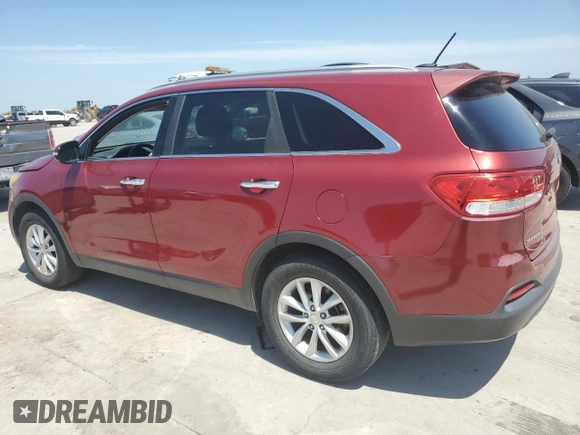 2016 Kia Sorento LX with VIN 5XYPG4A37GG087068, listed as a Copart auction lot 52555575 with 75,223 mi miles and Salvage Title. Bid and sale history available at carsss.com. Image 2.