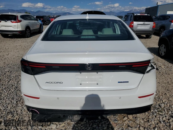 2024 Honda Accord EX-L with VIN 1HGCY2F63RA045259, listed as a Copart auction lot 55490325 with 14,963 mi miles and Salvage title. Bid and sale history available at DreamBid. Image 6.