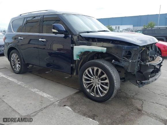 2016 Infiniti QX80 with VIN JN8AZ2NC4G9400145, listed as a IAAI auction lot 41641377 with NaN miles. Bid and sale history available at carsss.com. Image 1.
