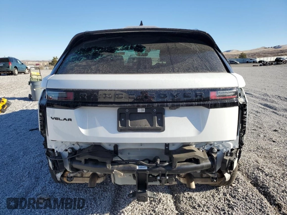 2025 Land Rover Range Rover Velar Dynamic SE z VIN SALYL2EX7SA391911, wystawiony jako Copart lot #42235115 z przebiegiem 9 482 mil mil oraz Szkoda całkowita • Salvage title. Historia ofert i sprzedaży dostępna na DreamBid. Obrazek 6.