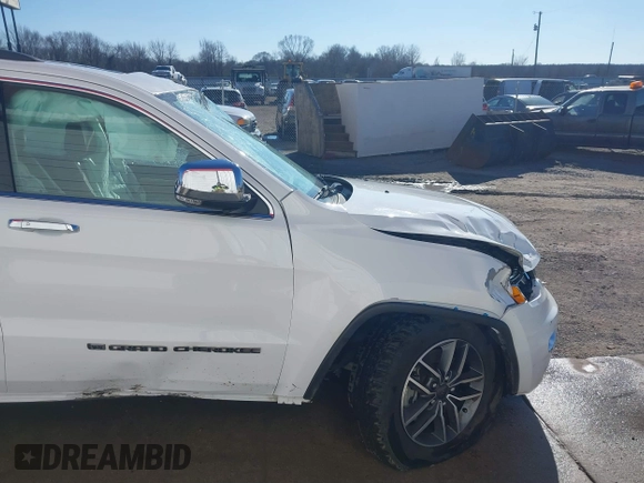 2022 Jeep Grand Cherokee Limited z VIN 1C4RJEBG2NC125969, wystawiony jako IAAI lot #41261701 z przebiegiem 72 707 mil mil oraz . Historia ofert i sprzedaży dostępna na DreamBid. Obrazek 11.