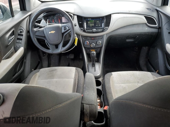 2019 Chevrolet Trax LS with VIN 3GNCJNSB9KL258763, listed as a Copart auction lot 46220845 with 106,973 mi miles and Salvage Title. Bid and sale history available at carsss.com. Image 8.