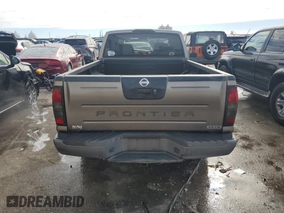 2004 Nissan Frontier XE with VIN 1N6ED29X24C455875, listed as a Copart auction lot 88430605 with 228,936 mi miles and Salvage title. Bid and sale history available at DreamBid. Image 6.