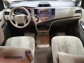 2012 Toyota Sienna with VIN 5TDZK3DC8CS269050, listed as a Copart auction lot 45496015 with 179,666 mi miles and Salvage Title. Bid and sale history available at carsss.com. Image 8.