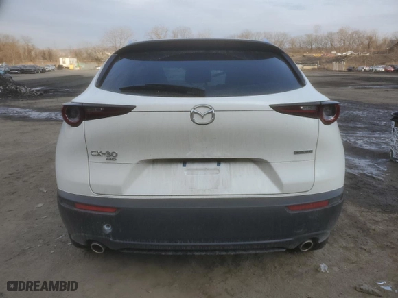 2023 Mazda CX-30 2.5 S Select Package with VIN 3MVDMBBM4PM575967, listed as a Copart auction lot 47648915 with 0 mi miles and Salvage Title. Bid and sale history available at carsss.com. Image 6.