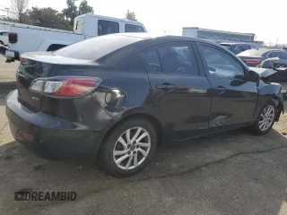 2012 Mazda 3 i Touring with VIN JM1BL1V79C1575014, listed as a Copart auction lot 48743455 with 176,979 mi miles and Salvage Title. Bid and sale history available at DreamBid. Image 3.