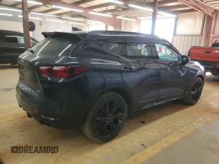 2020 Chevrolet Blazer RS with VIN 3GNKBKRS2LS567270, listed as a Copart auction lot 46667955 with Not provided miles and Salvage title. Bid and sale history available at DreamBid. Image 3.