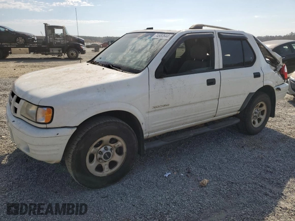 2004 Isuzu Rodeo S with VIN 4S2DM58W144310706, listed as a Copart auction lot 74980644 with 155,262 mi miles and Salvage Title. Bid and sale history available at DreamBid. Image 1.