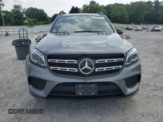 2018 Mercedes-Benz GLS 550 with VIN 4JGDF7DEXJB134109, listed as a Copart auction lot 56599125 with 62,280 mi miles and Salvage title. Bid and sale history available at DreamBid. Image 5.