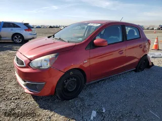 2017 Mitsubishi Mirage ES with VIN ML32A3HJ2HH012171, listed as a Copart auction lot 85730744 with 101,669 mi miles and Salvage Title. Bid and sale history available at carsss.com. Image 1.