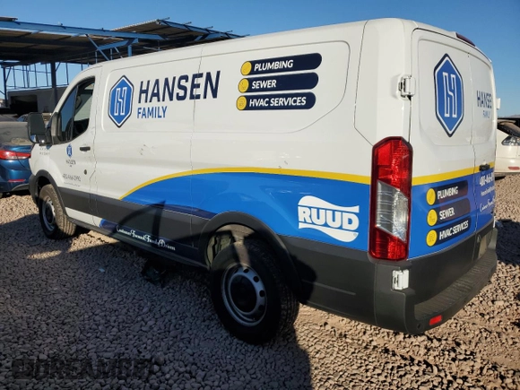 2023 Ford Transit Cargo with VIN 1FTBR1Y8XPKA34637, listed as a Copart auction lot 88069655 with 58,506 mi miles and Salvage Title. Bid and sale history available at DreamBid. Image 2.