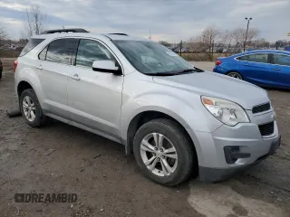 2013 Chevrolet Equinox LT with VIN 2GNALDEK2D1166227, listed as a Copart auction lot 46894545 with 121,332 mi miles and Salvage Title. Bid and sale history available at carsss.com. Image 4.