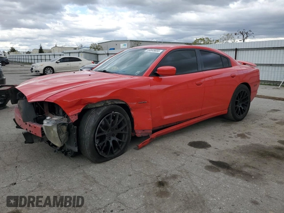 2014 Dodge Charger RT z VIN 2C3CDXCT5EH166019, wystawiony jako Copart lot #44645655 z przebiegiem 217 083 mil mil oraz Szkoda całkowita • Salvage title. Historia ofert i sprzedaży dostępna na DreamBid. Obrazek 1.