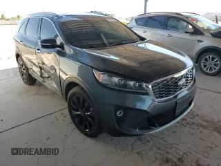 2020 Kia Sorento EX with VIN 5XYPH4A5XLG670632, listed as a Copart auction lot 57707785 with 70,195 mi miles and Salvage title. Bid and sale history available at DreamBid. Image 14.