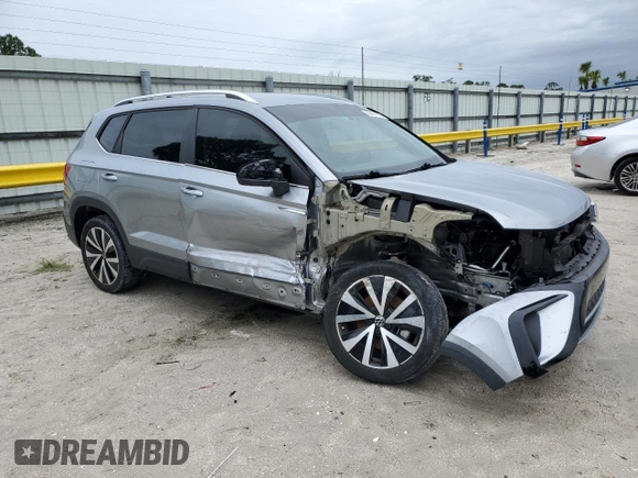 2022 Volkswagen Taos SE с VIN 3VVRX7B24NM046236, выставлен на аукционе Copart как лот 59491305 с пробегом 42 949 миль миль и Списание • Salvage title. История ставок и продаж доступна на DreamBid. Изображение 4.