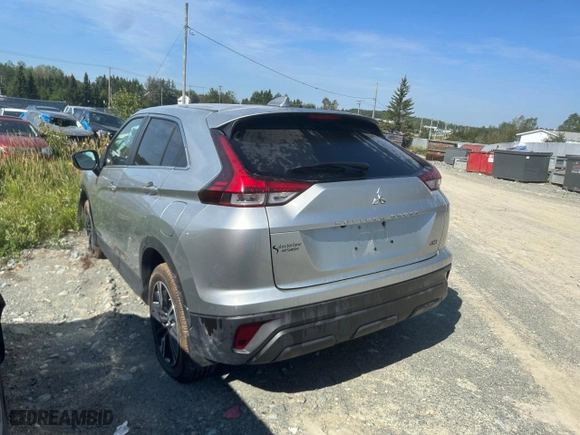 2024 Mitsubishi Eclipse Cross ES with VIN JA4ATUAA8RZ612900, listed as a Copart auction lot 65917934 with 3,457 mi miles and Salvage Title. Bid and sale history available at carsss.com. Image 2.