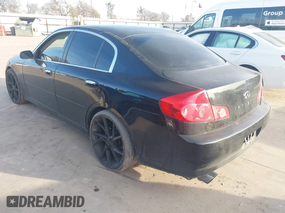 2005 Infiniti G35 with VIN JNKCV51E15M205962, listed as a IAAI auction lot 41386642 with 194,197 mi miles and . Bid and sale history available at DreamBid. Image 3.
