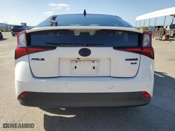 2022 Toyota Prius L Eco with VIN JTDKAMFU4N3161089, listed as a Copart auction lot 50622865 with 325,208 mi miles and Clean Title. Bid and sale history available at carsss.com. Image 6.