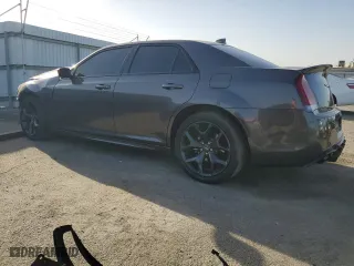 2021 Chrysler 300 with VIN 2C3CCABTXMH589355, listed as a Copart auction lot 76747424 with 88,092 mi miles and Salvage Title. Bid and sale history available at carsss.com. Image 2.