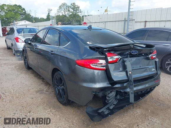 2019 Ford Fusion SE with VIN 3FA6P0HD7KR169700, listed as a IAAI auction lot 42064494 with 56,463 mi miles and . Bid and sale history available at DreamBid. Image 3.