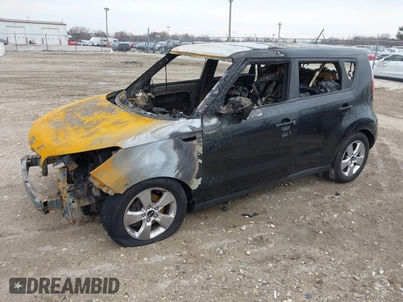 2017 Kia Soul with VIN KNDJN2A29H7488885, listed as a IAAI auction lot 41825703 with 1 mi miles. Bid and sale history available at carsss.com. Image 2.