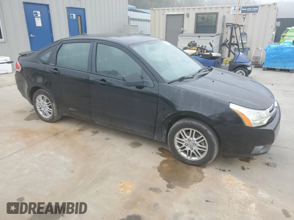 2009 Ford Focus SES with VIN 1FAHP36NX9W218952, listed as a Copart auction lot 51056805 with 194,270 mi miles and Salvage Title. Bid and sale history available at carsss.com. Image 4.