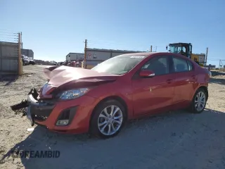 2010 Mazda 3 S Sport with VIN JM1BL1S63A1180576, listed as a Copart auction lot 84041134 with 93,583 mi miles and Salvage Title. Bid and sale history available at DreamBid. Image 1.