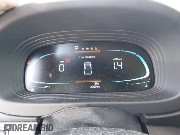 2023 Hyundai Venue SE with VIN KMHRB8A37PU220498, listed as a IAAI auction lot 41273705 with 20,004 mi miles and . Bid and sale history available at DreamBid. Image 7.