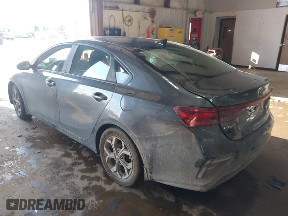 2020 Kia Forte LXS with VIN 3KPF24AD0LE184784, listed as a IAAI auction lot 41341533 with 36,953 mi miles. Bid and sale history available at carsss.com. Image 3.