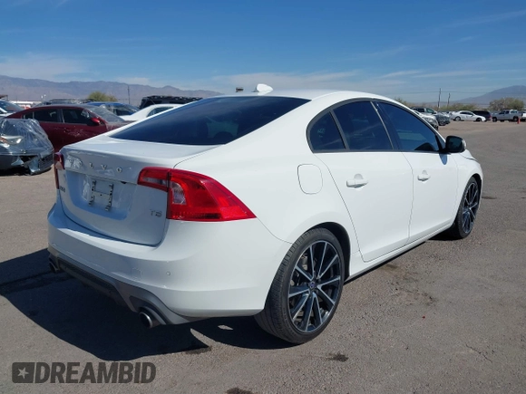 2017 Volvo S60 Dynamic with VIN YV126MFL0H2433845, listed as a IAAI auction lot 41522216 with 76,166 mi miles. Bid and sale history available at carsss.com. Image 4.