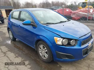 2016 Chevrolet Sonic LT with VIN 1G1JC6SG2G4168226, listed as a IAAI auction lot 41994540 with 137,091 mi miles and . Bid and sale history available at DreamBid. Image 1.