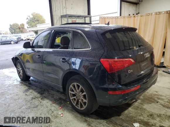 2010 Audi Q5 Premium with VIN WA1CKAFP6AA078600, listed as a Copart auction lot 84750464 with 90,347 mi miles and Salvage title. Bid and sale history available at DreamBid. Image 2.