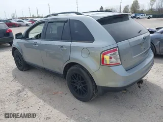 2007 Ford Edge SEL with VIN 2FMDK48C67BA89921, listed as a IAAI auction lot 42073722 with 270,000 mi miles. Bid and sale history available at carsss.com. Image 3.