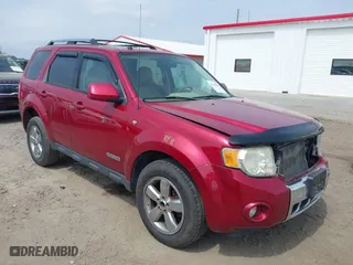 2008 Ford Escape Limited with VIN 1FMCU04188KE47630, listed as a IAAI auction lot 41944812 with 208,897 mi miles. Bid and sale history available at carsss.com. Image 1.