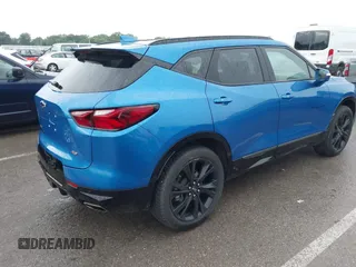 2020 Chevrolet Blazer RS with VIN 3GNKBKRS6LS698542, listed as a IAAI auction lot 42416623 with 46,641 mi miles and . Bid and sale history available at DreamBid. Image 4.