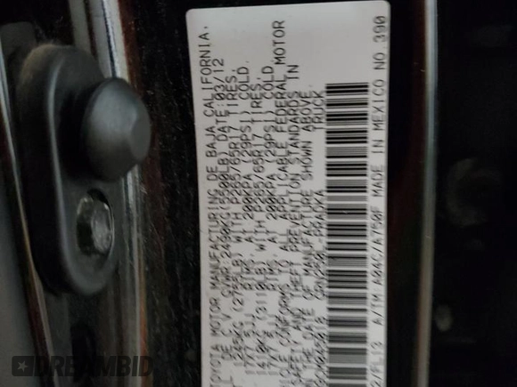 2012 Toyota Tacoma with VIN 3TMMU4FN9CM045018, listed as a Copart auction lot 86800104 with 205,942 mi miles and Salvage title. Bid and sale history available at DreamBid. Image 14.