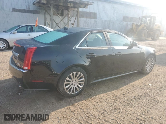 2013 Cadillac CTS Premium with VIN 1G6DS5E30D0162117, listed as a Copart auction lot 64612245 with 136,561 mi miles and Clean title. Bid and sale history available at DreamBid. Image 3.