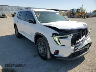 2025 GMC Acadia FWD Elevation z VIN 1GKENKRS2SJ117104, wystawiony jako Copart lot #56534325 z przebiegiem 6 025 mil mil oraz Szkoda całkowita • Salvage title. Historia ofert i sprzedaży dostępna na DreamBid. Obrazek 14.