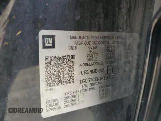 2019 Chevrolet Colorado 4WD LT z VIN 1GCGTCEN1K1117207, wystawiony jako Copart lot #51708785 z przebiegiem 124 235 mil mil oraz Szkoda całkowita • Salvage title. Historia ofert i sprzedaży dostępna na DreamBid. Obrazek 12.
