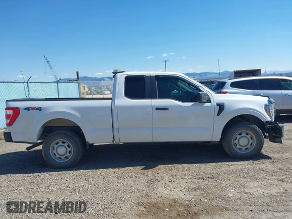 2023 Ford F-150 XL with VIN 1FTEX1EB5PKE10583, listed as a IAAI auction lot 41979500 with 41,611 mi miles. Bid and sale history available at carsss.com. Image 14.