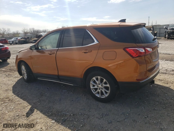 2018 Chevrolet Equinox LT with VIN 2GNAXJEV6J6176237, listed as a Copart auction lot 48617024 with 0 mi miles and Salvage Title. Bid and sale history available at carsss.com. Image 2.