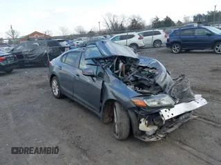 2012 Honda Civic EX with VIN 19XFB2F80CE088038, listed as a IAAI auction lot 41834585 with Not Provided miles and . Bid and sale history available at DreamBid. Image 1.