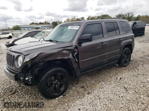 2015 Jeep Patriot Altitude Edition with VIN 1C4NJPBA3FD400167, listed as a Copart auction lot 75561214 with 145,003 mi miles and Non Repairable. Bid and sale history available at carsss.com. Image 1.
