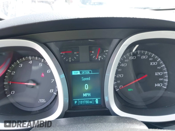 2013 Chevrolet Equinox LT with VIN 2GNALDEK6D1195729, listed as a IAAI auction lot 42006611 with 131,730 mi miles. Bid and sale history available at carsss.com. Image 7.