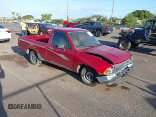 1993 Toyota Pickup DX with VIN JT4RN81P1P5162011, listed as a IAAI auction lot 41721589 with 207,489 mi miles and . Bid and sale history available at DreamBid. Image 1.