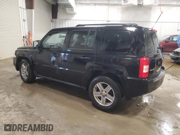 2007 Jeep Patriot Sport with VIN 1J8FF28W67D345719, listed as a Copart auction lot 42592055 with 118,277 mi miles and Salvage Title. Bid and sale history available at DreamBid. Image 2.
