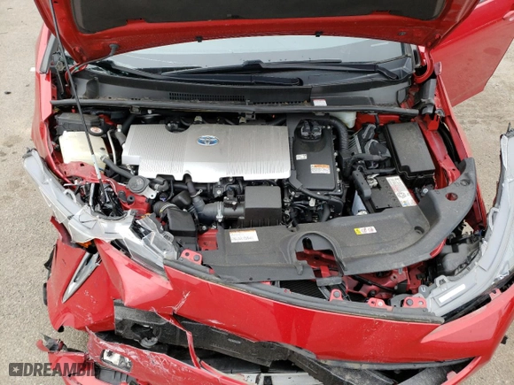 2019 Toyota Prius LE with VIN JTDL9RFU9K3003434, listed as a Copart auction lot 39912673 with 28,588 mi miles. Bid and sale history available at carsss.com. Image 11.